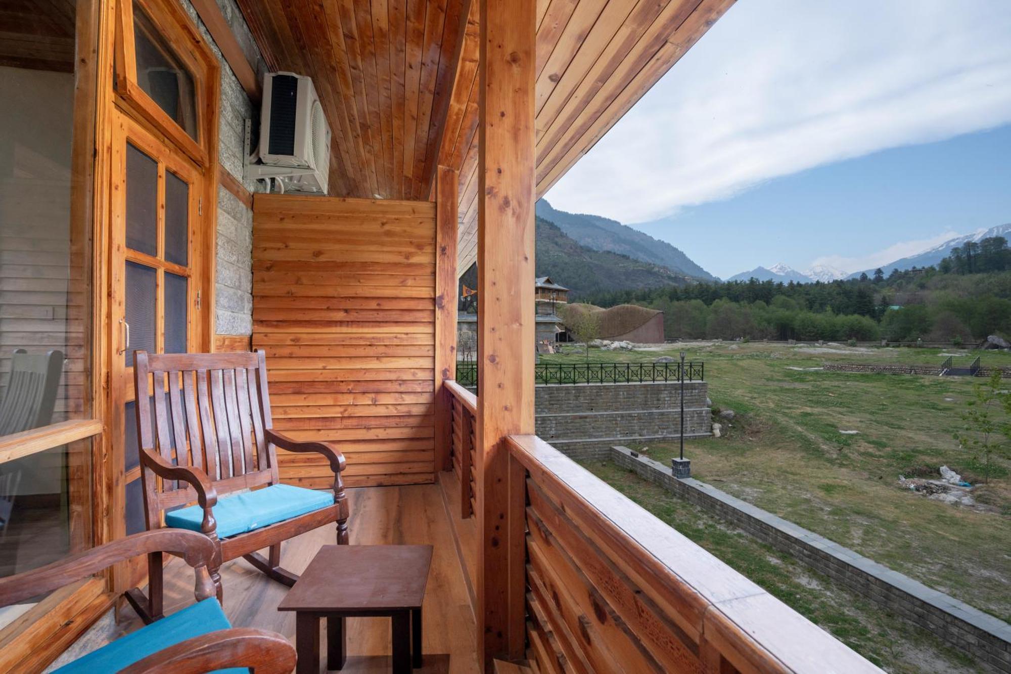 Hotel Devlok Himachal Swarg By Beas - Your Gateway To Heaven Baragrān Esterno foto