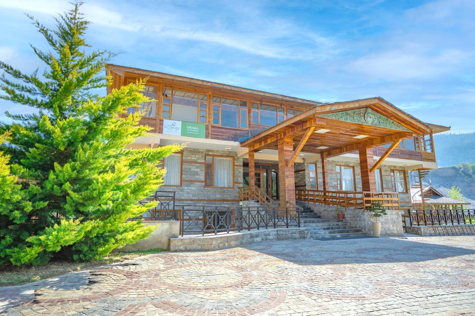 Hotel Devlok Himachal Swarg By Beas - Your Gateway To Heaven Baragrān Esterno foto
