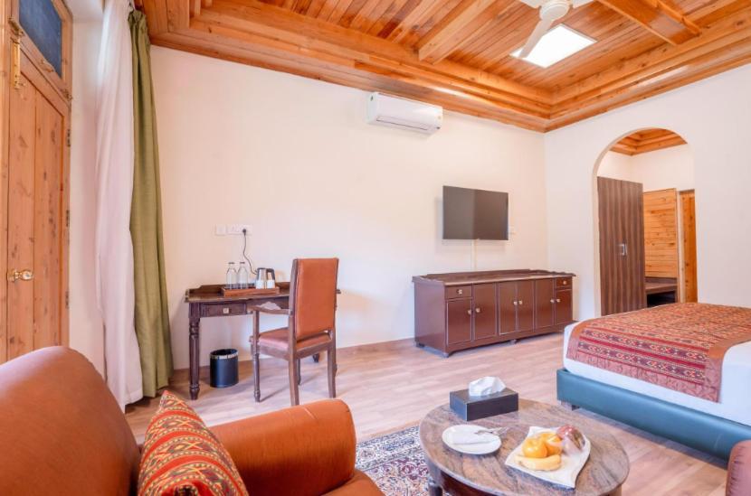 Hotel Devlok Himachal Swarg By Beas - Your Gateway To Heaven Baragrān Esterno foto